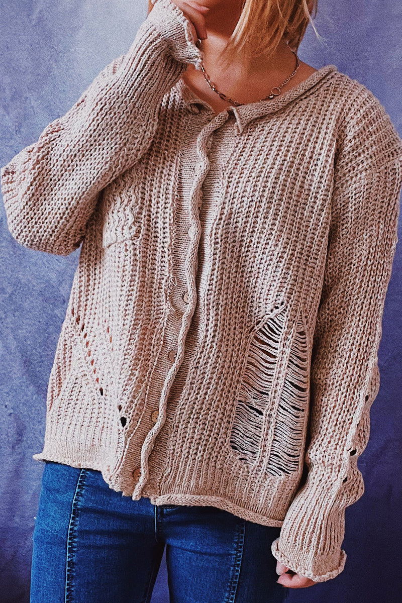 Abilene | Cardigan d'hiver simple et élégant