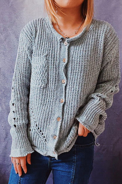 Abilene | Cardigan d'hiver simple et élégant